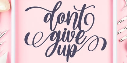 Agitta Afilia Font Poster 5