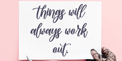 Agitta Afilia Font Poster 3