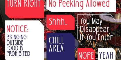 Glimorin Font Poster 4