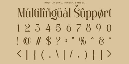 Harmony Dream Font Poster 11