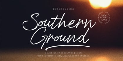 Southern Ground Font Poster 1