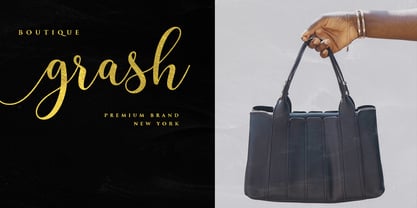 Arsavi Script Font Poster 3