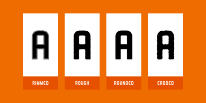Hurdle Font Poster 4