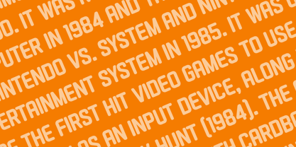 Hurdle Font Poster 6
