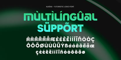 Alkena Font Poster 12