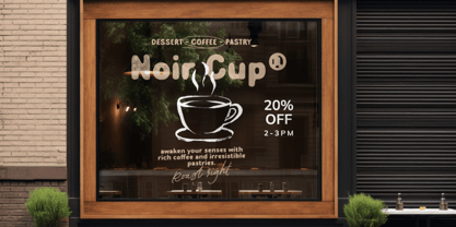 Trescho Font Poster 6