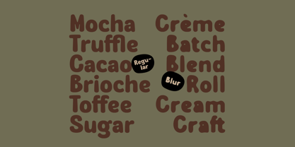 Trescho Font Poster 2