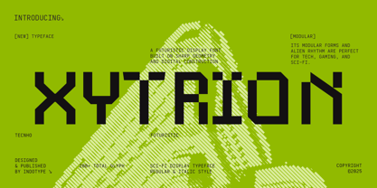 IT Xytrion Font Poster 1