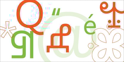 Ebrima SA Font Poster 2