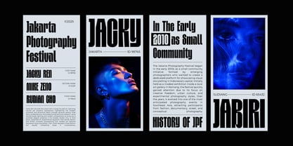 Skywall Font Poster 4