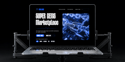 Skywall Font Poster 8