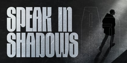 Skywall Font Poster 6