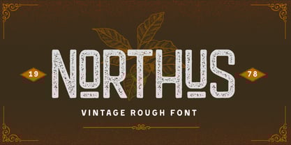 Northus Font Poster 1