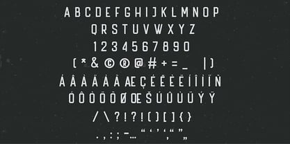 Northus Font Poster 8