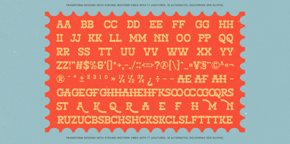 Alchemy Rustic Font Poster 15