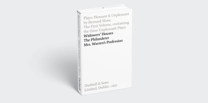 Dashiell Text Font Poster 6