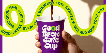 Fat Grace Font Poster 4