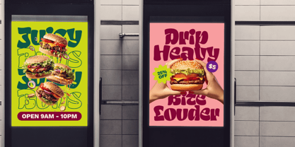 Fat Grace Font Poster 5