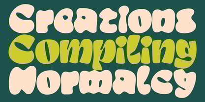 Fat Grace Font Poster 2