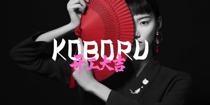 Takamori Font Poster 2