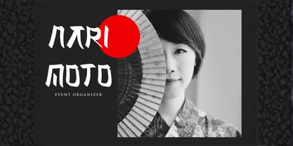 Takamori Font Poster 7