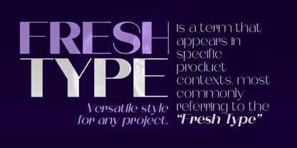 Modernity Font Poster 6