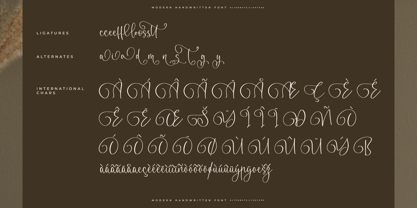 Moonttima Goldfesta Font Poster 8