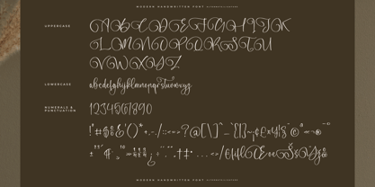 Moonttima Goldfesta Font Poster 7