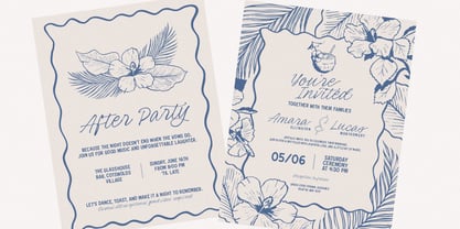 Amotery Deluna Font Poster 4