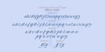 Amotery Deluna Font Poster 8