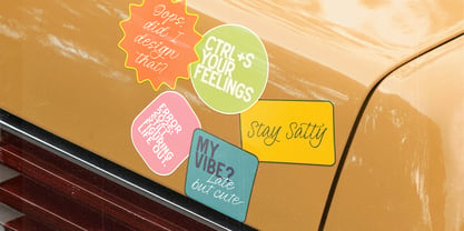 Amotery Deluna Font Poster 10