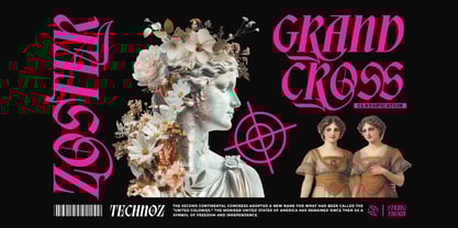 Aethon Keros Font Poster 5