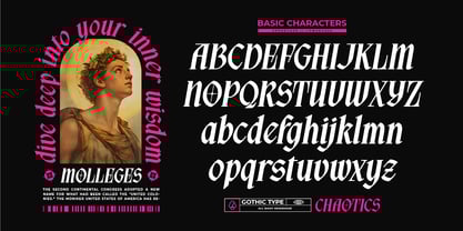 Aethon Keros Font Poster 6