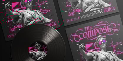 Aethon Keros Font Poster 13