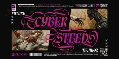 Aethon Keros Font Poster 4