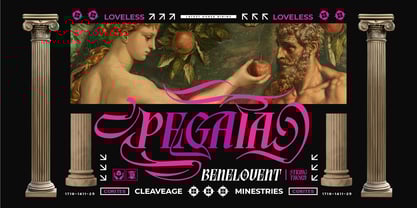 Aethon Keros Font Poster 7