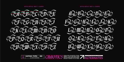 Aethon Keros Font Poster 8