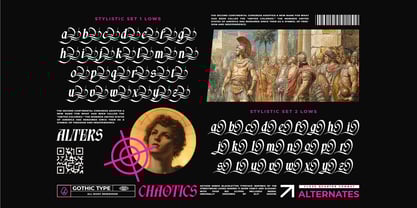 Aethon Keros Font Poster 10