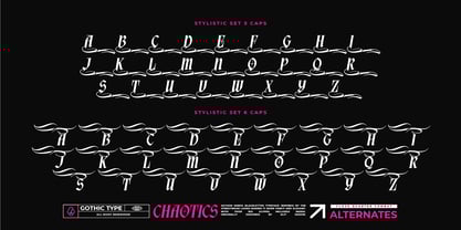 Aethon Keros Font Poster 14