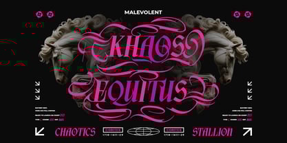 Aethon Keros Font Poster 2