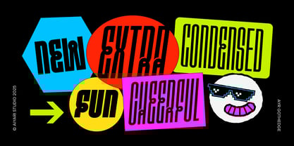 Ayr Gothedge Font Poster 2