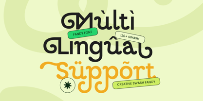 Fandy Font Poster 14