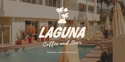 Aloha Waves Font Poster 2