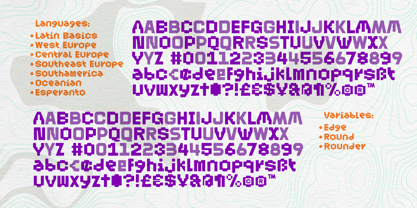 BD Gravel Font Poster 8