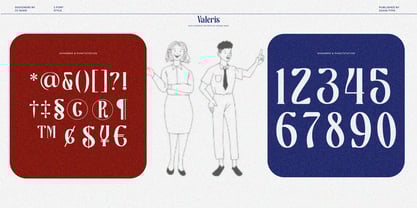 Valeris Font Poster 9