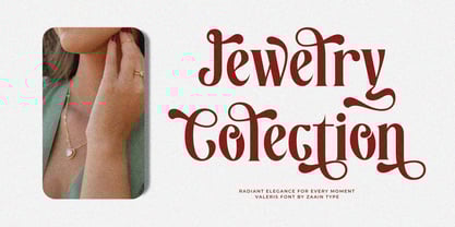 Valeris Font Poster 4