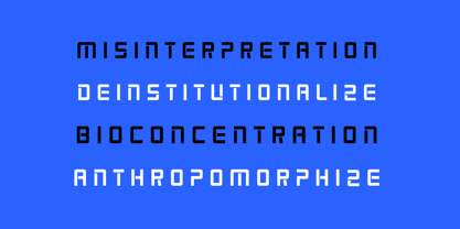 Rexera Font Poster 12