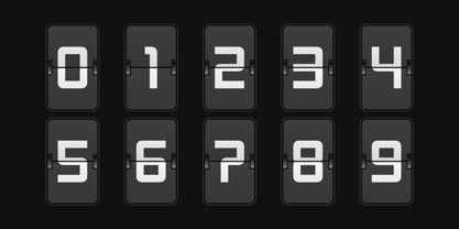 Rexera Font Poster 10