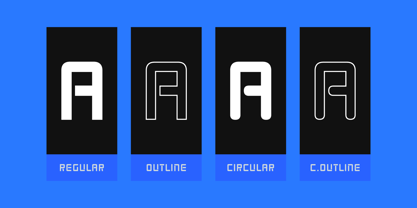 Rexera Font Poster 2