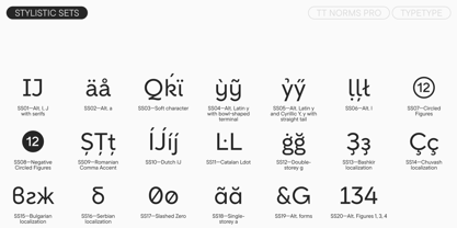 TT Norms Pro Font Poster 14